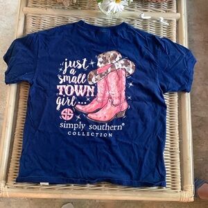 preppy simply southern t-shirt